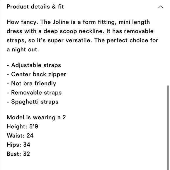 Reformation Joline Dress size 6 black - Picture 7 of 7